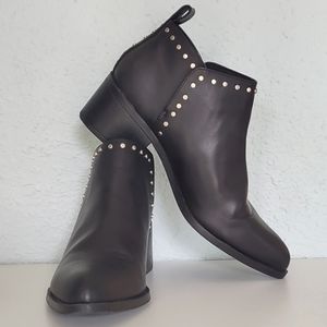 Divided Studded Booties
